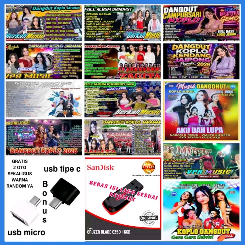 USB MUSIK MOBIL LAGU DANGDUT KOPLO TERBARU 2026 - USB MOBIL VIDIO MUSIK LAGU DANGDUT KOPLO TERBARU -