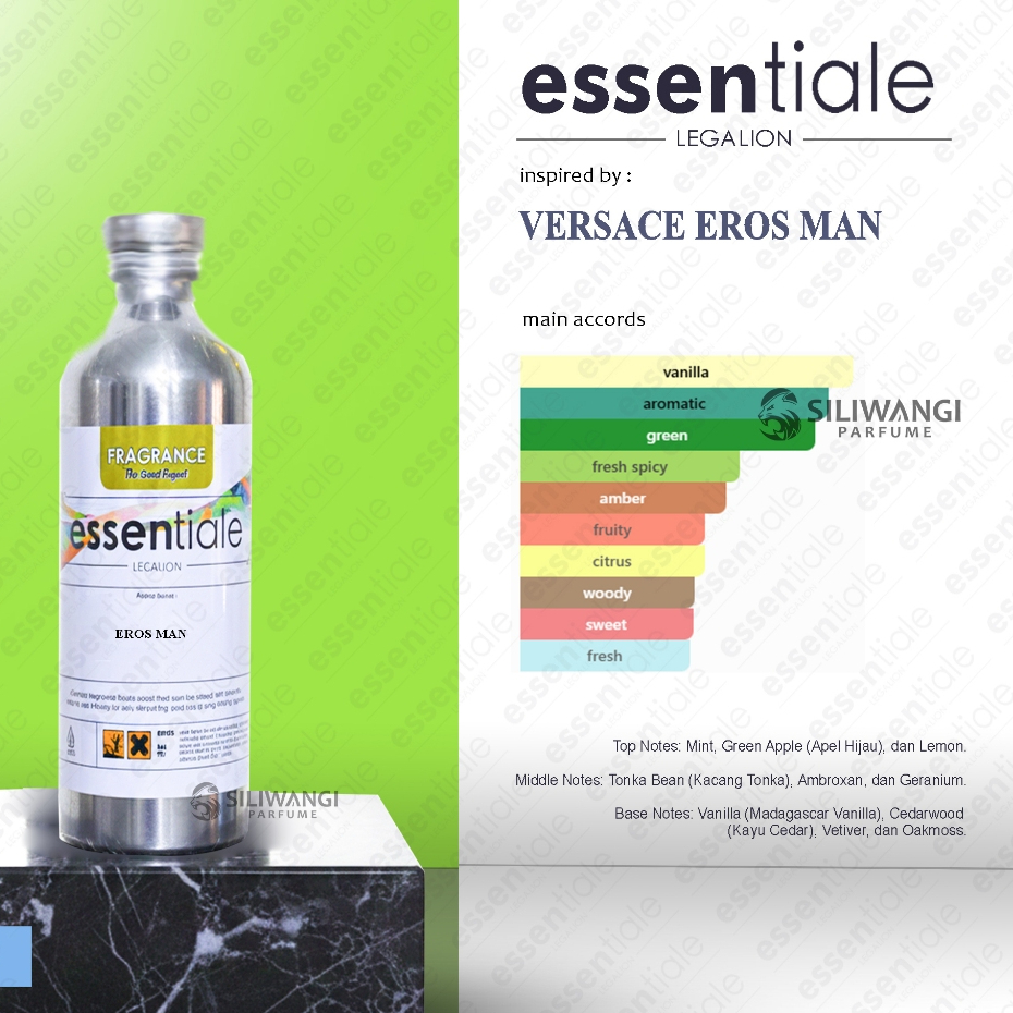 Eros Man Inspired Vercase Eros Man By Essentiale Repack