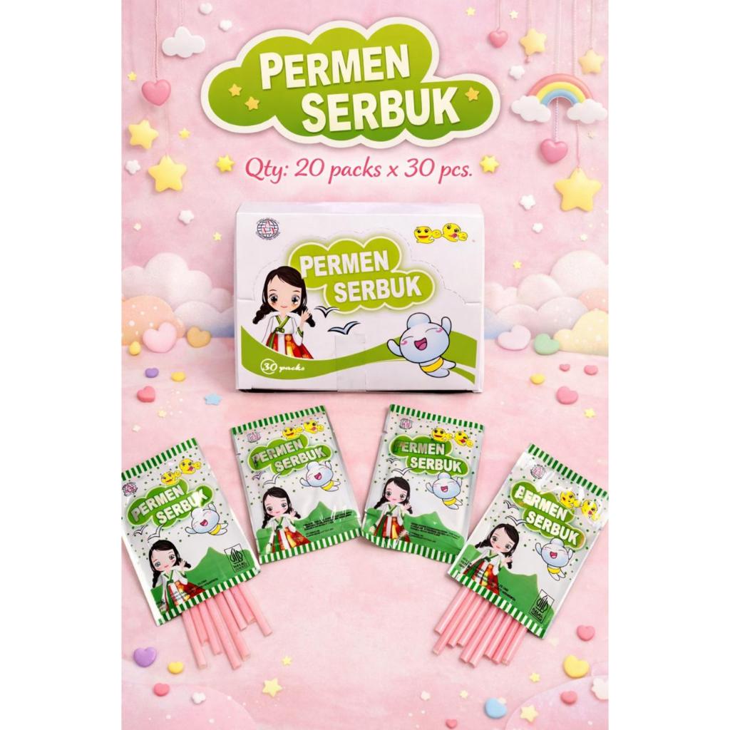 AAA Permen Serbuk Isi 30 Packs