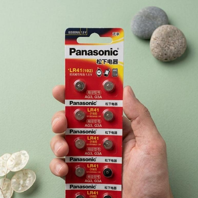 Panasonic Baterai LR41 Original Baterai LR41 (192) AG3 , G3A