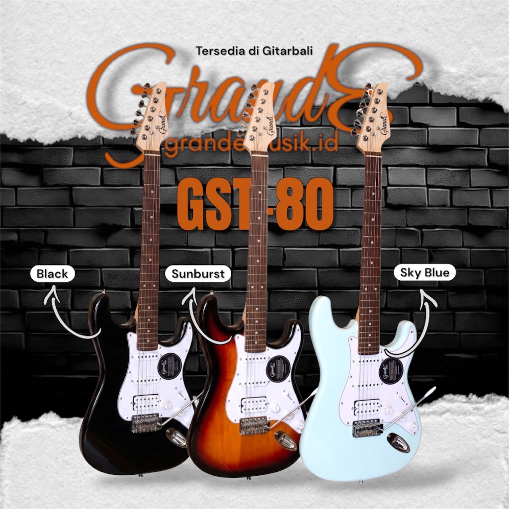 Grande GST80 Original / Gitar Grande Elektrik /  Gitar Elektrik