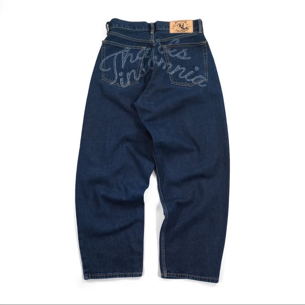 Denim Pants Draelle Rope Indigo Thanksinsomnia