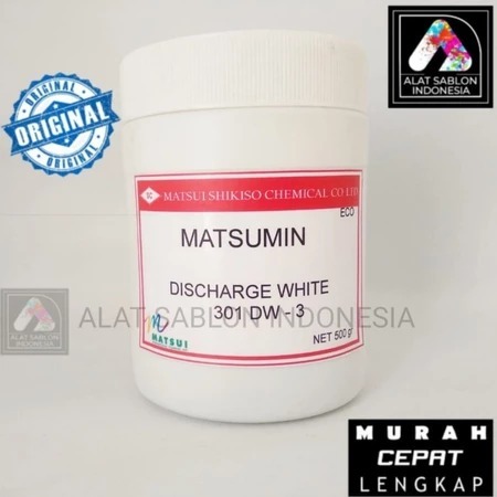 MATSUI DISCHARGE WHITE 301 - DW 1KG ALAT SABLON