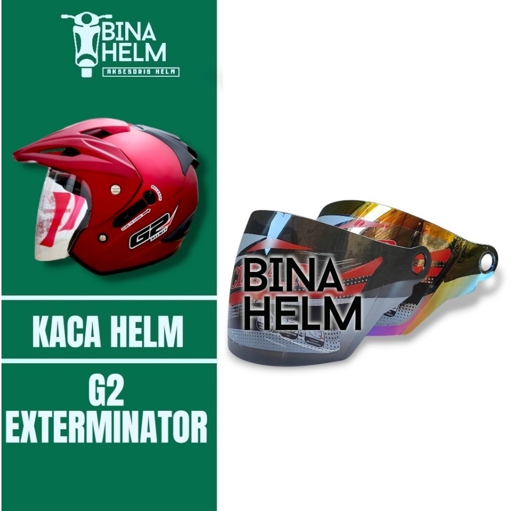 Kaca Helm G2 EXTERMINATOR Visor Helm g2 Exterminator