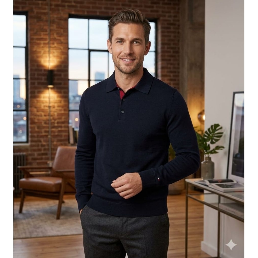 TOMMY HILFIGER POLO KNITWEAR SECOND BRANDED