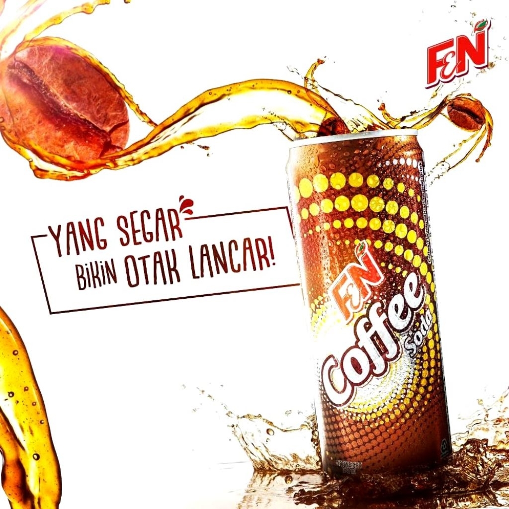F&N Coffee Soda 325 ml - Minuman Berkarbonasi