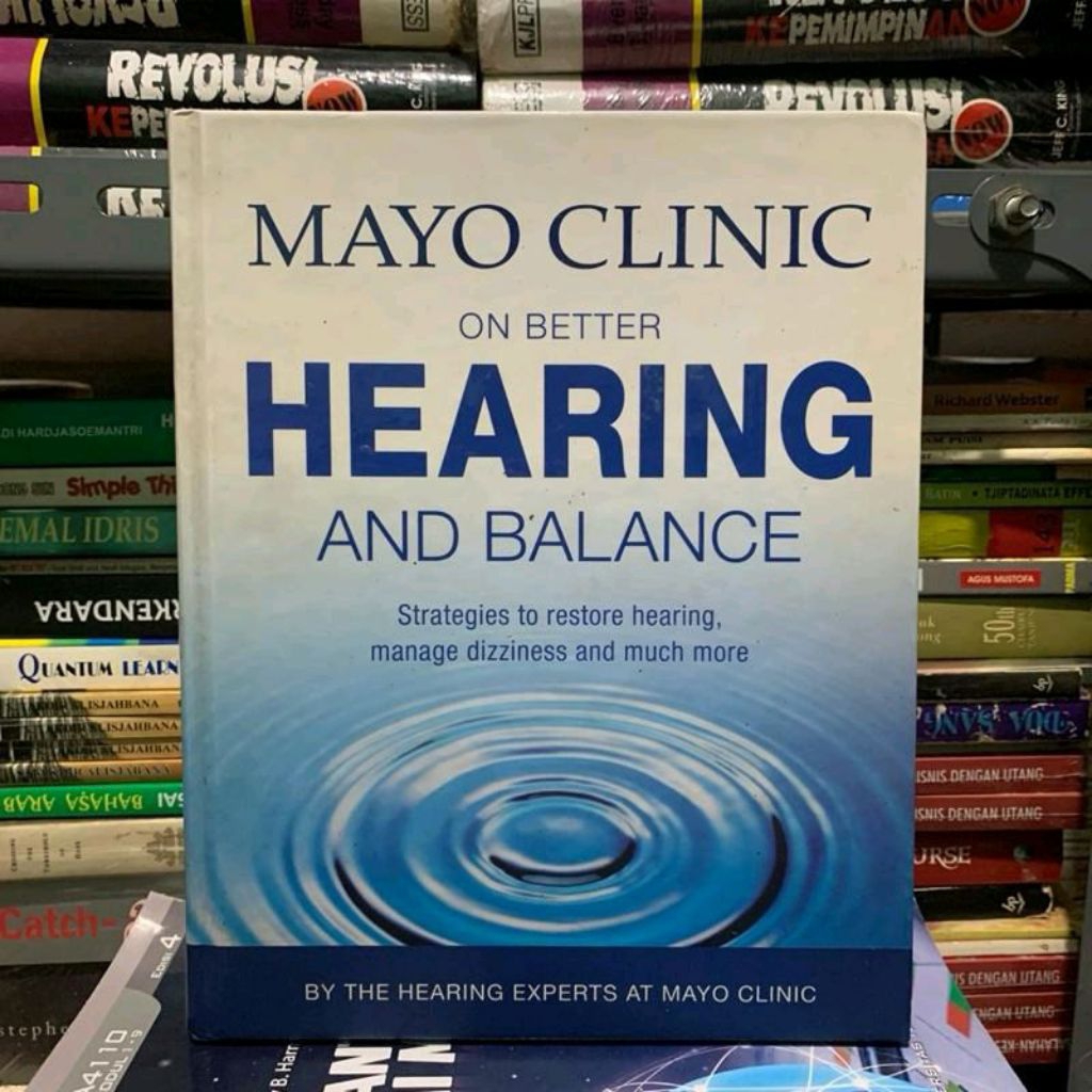 Mayo clinic on better hearing and balance buku bekas ORIGINAL