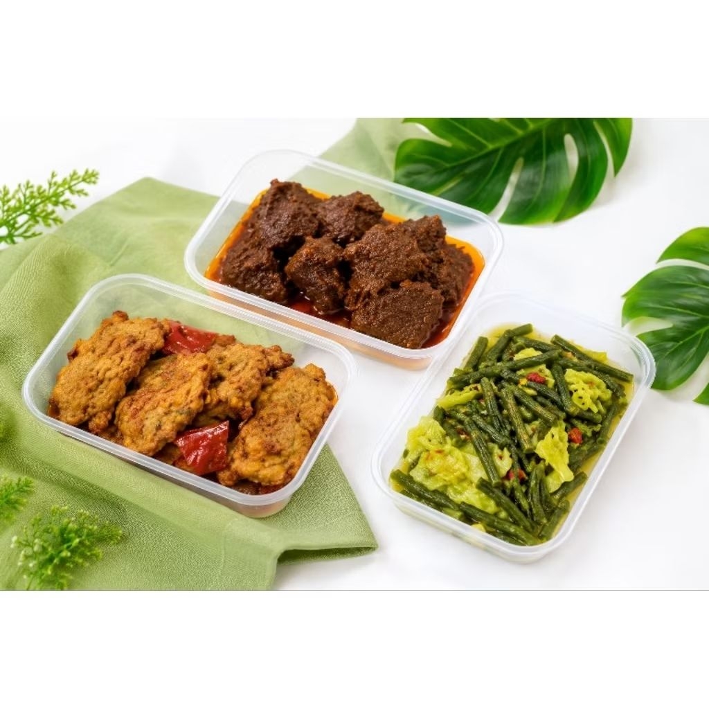 CATERING HARIAN/CATERING MINGGUAN 3 PACK 3 PORSI  DAN  CATERING BULANAN