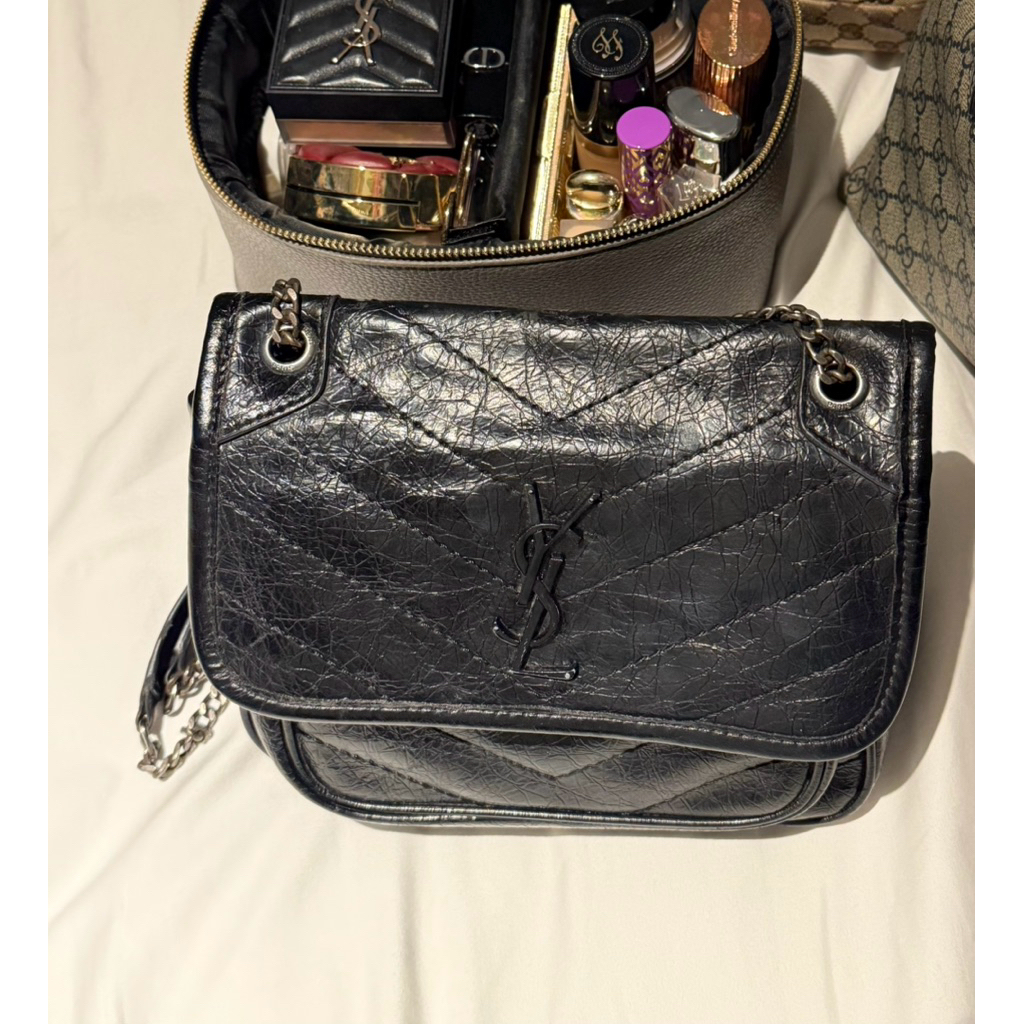 100% Original ysl Baby Niki Kulit Pecah Seribu