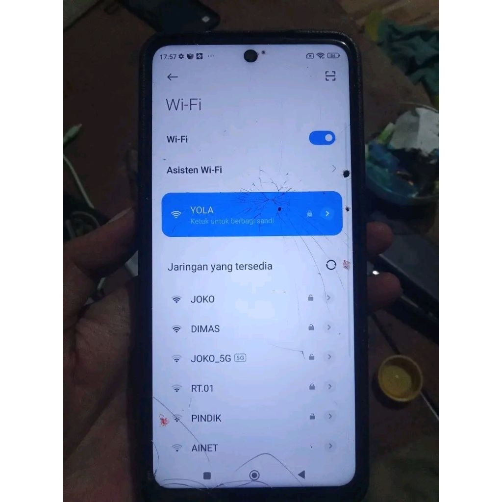 LCD Redmi note 9 pro copotan
