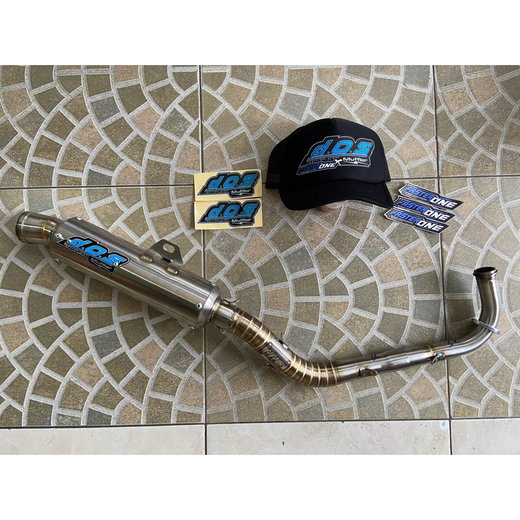 Knalpot DOS Muffler original Beat karbu KVY