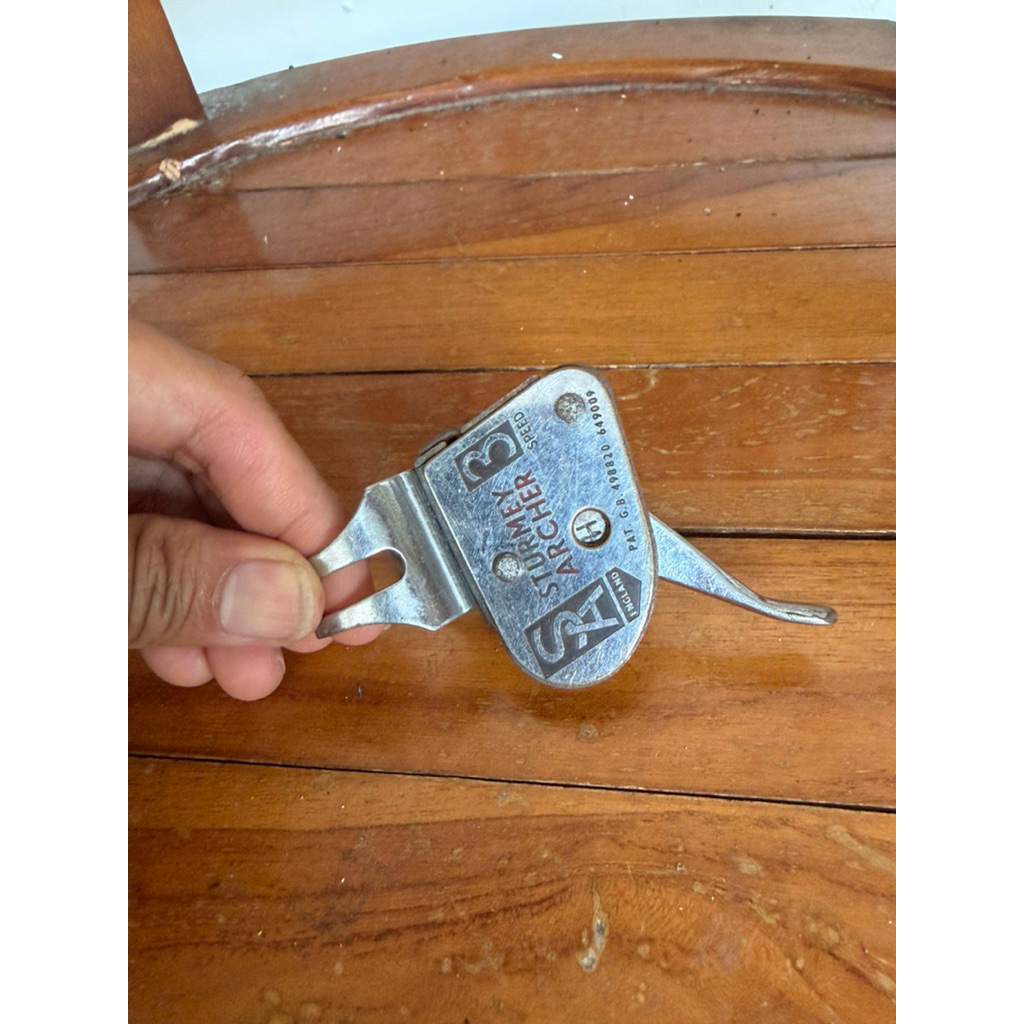 Shifter Sepeda Onthel STURMEY ARCHER 3 Speed Made in England NOS Kuningan Tua
