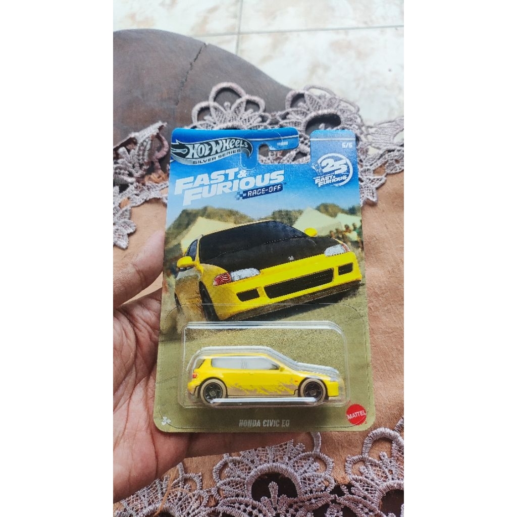HONDA CIVIC EG KUNING FAST & FURIOUS RACE OFF