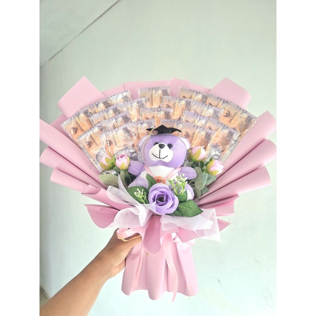 Bouquet Uang 20 Lembar