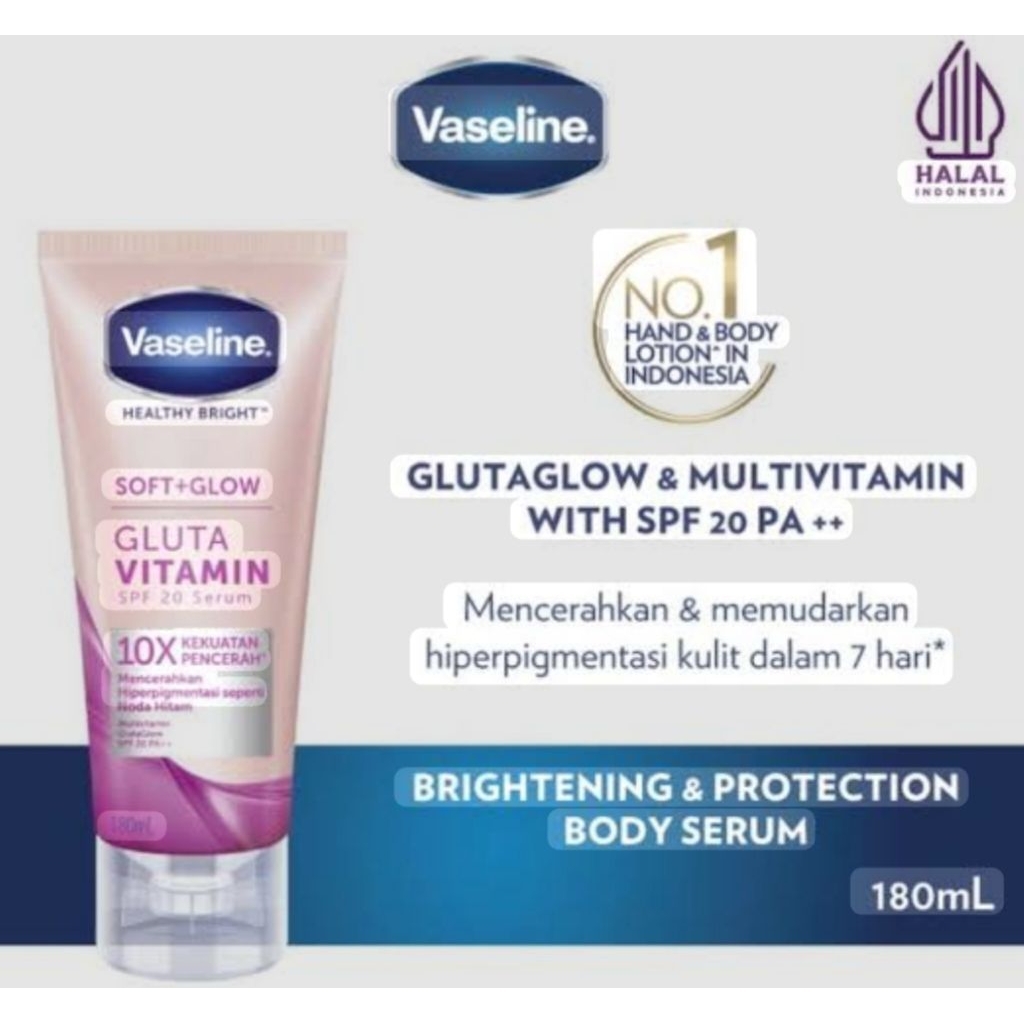 vaseline body serum