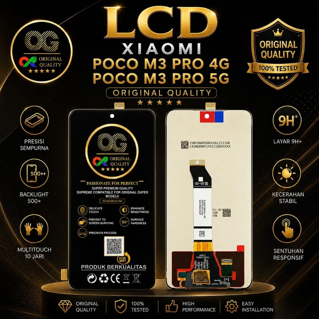LCD XIAOMI POCO M3 PRO 4G / POCO M3 PRO 5G ORIGINAL QUALITY