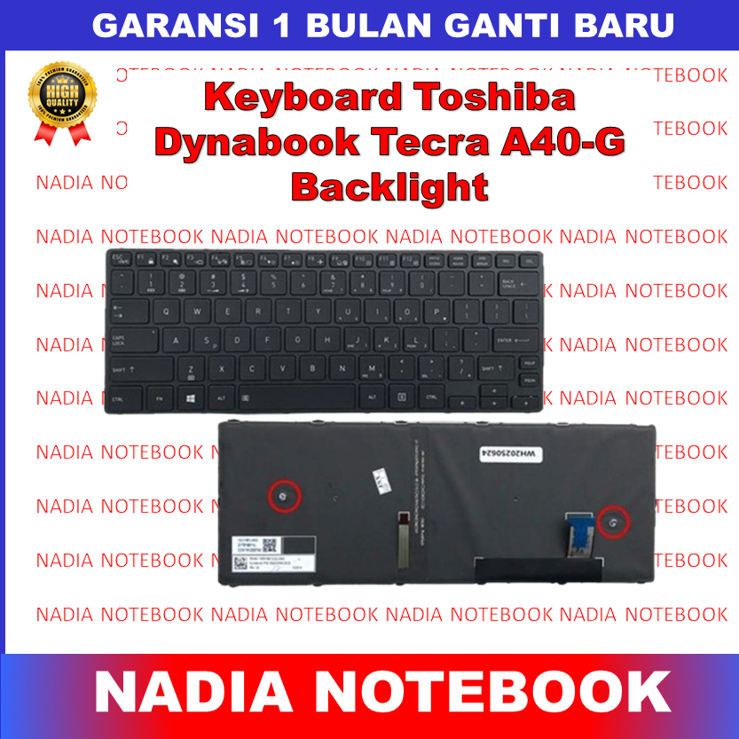 Keyboard Toshiba Dynabook Tecra A40-G A40-G-0GH003 A40-G-0GK003 A40-G-103 A40-G-10F A40-G-10G