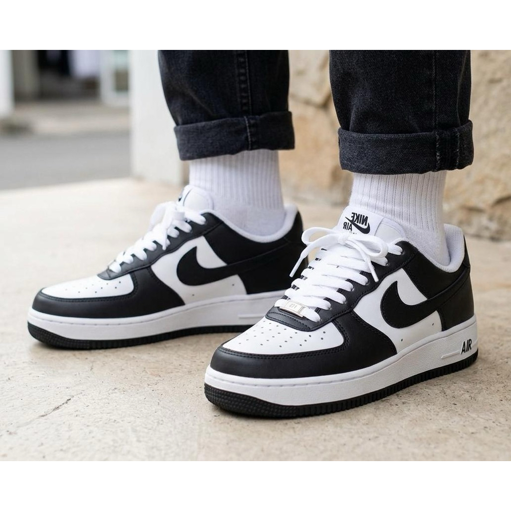 Nike Air Force 1 Series Panda Like New Box