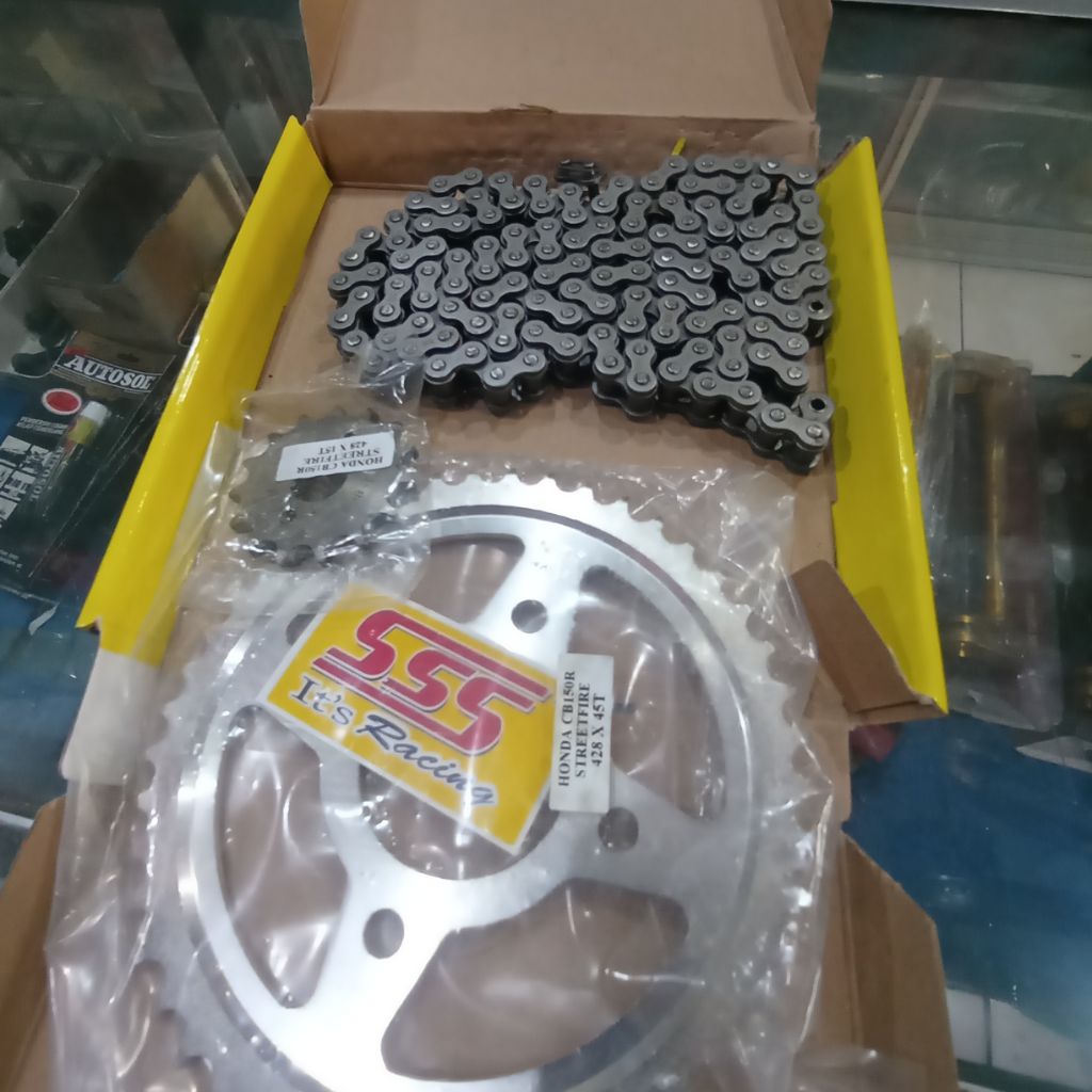 Promo Jual Murah Gear set Gear paket CB150R STREETFIRE LUBANG 4