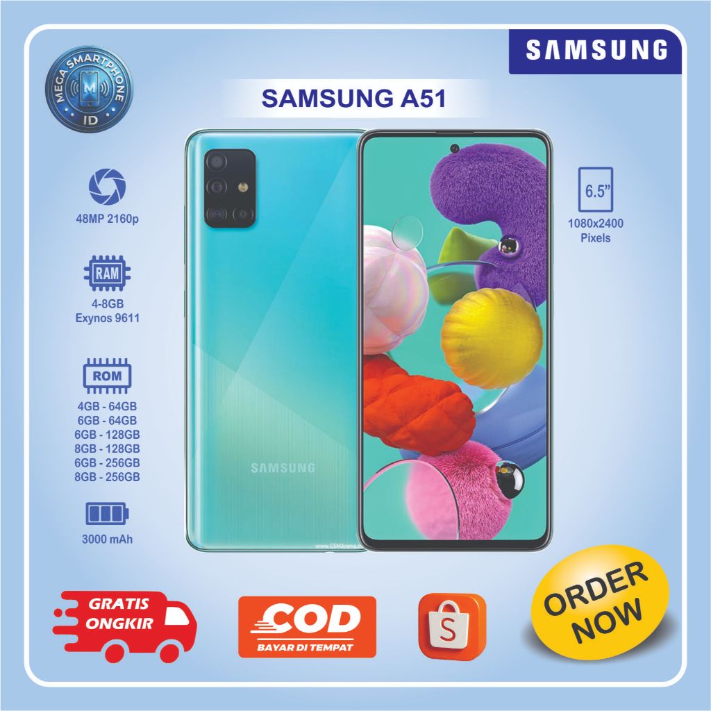 Samsung Galaxy A51 | HP Second batangan