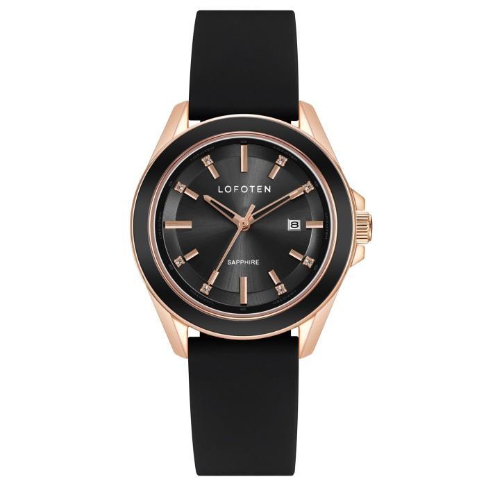 Lofoten 2325 Jam Tangan Wanita Analog Sapphire Glass-Rubber