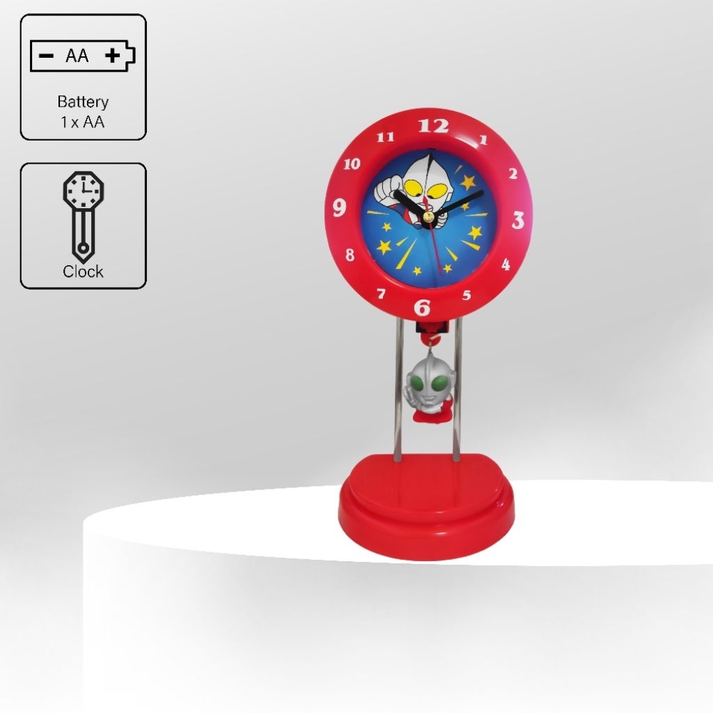 Jam Meja Pendulum Bandul Ultraman