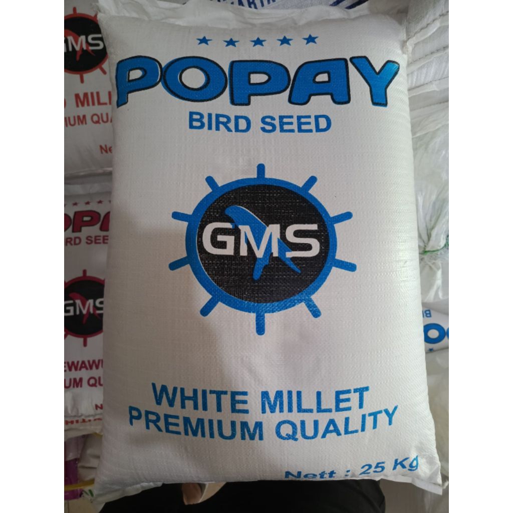 ( 25 Kg ) Milet Putih " Popay "
