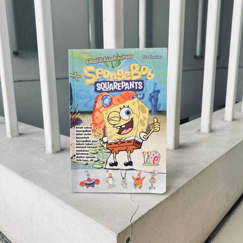 Komik Spongebob Squarepants "Di Balik Kisah Sukses Spongebob Squarepants" - preloved