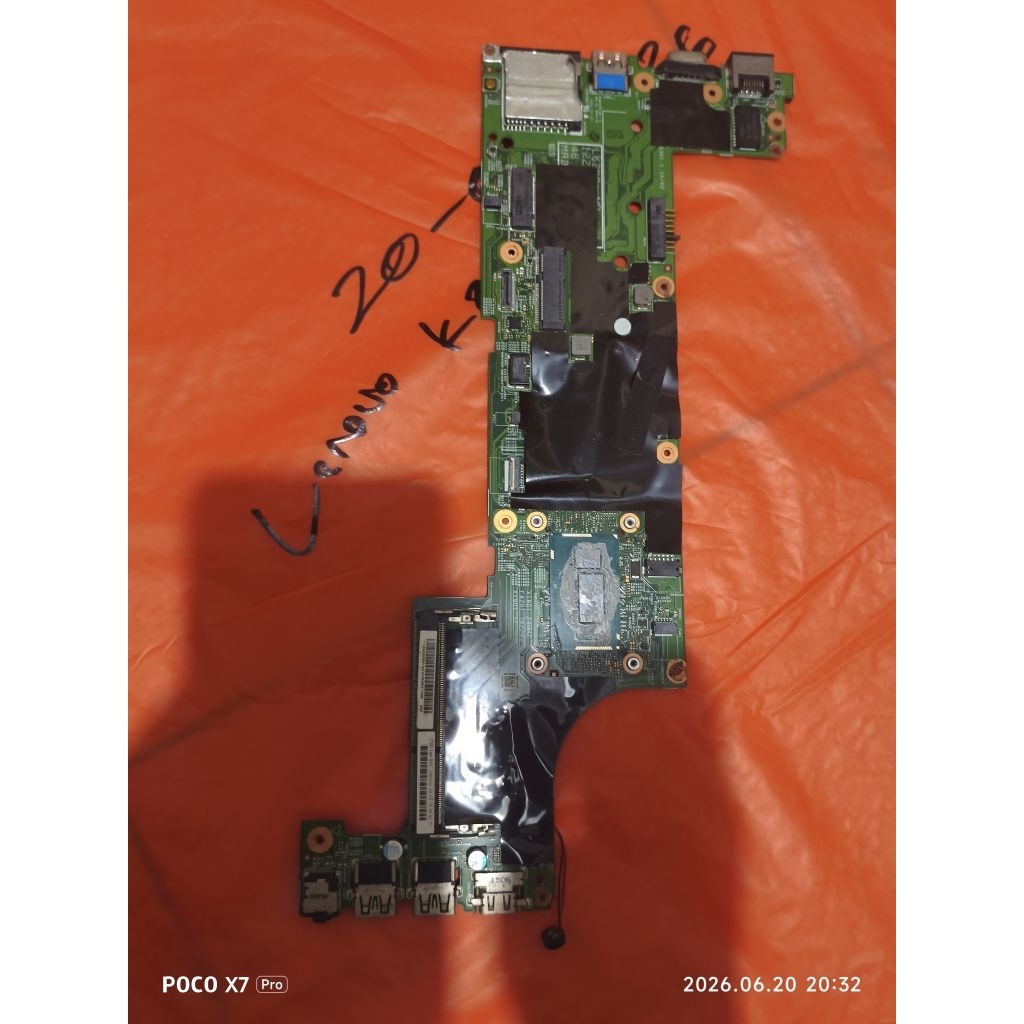 motherboard laptop Lenovo k2450 normal i3