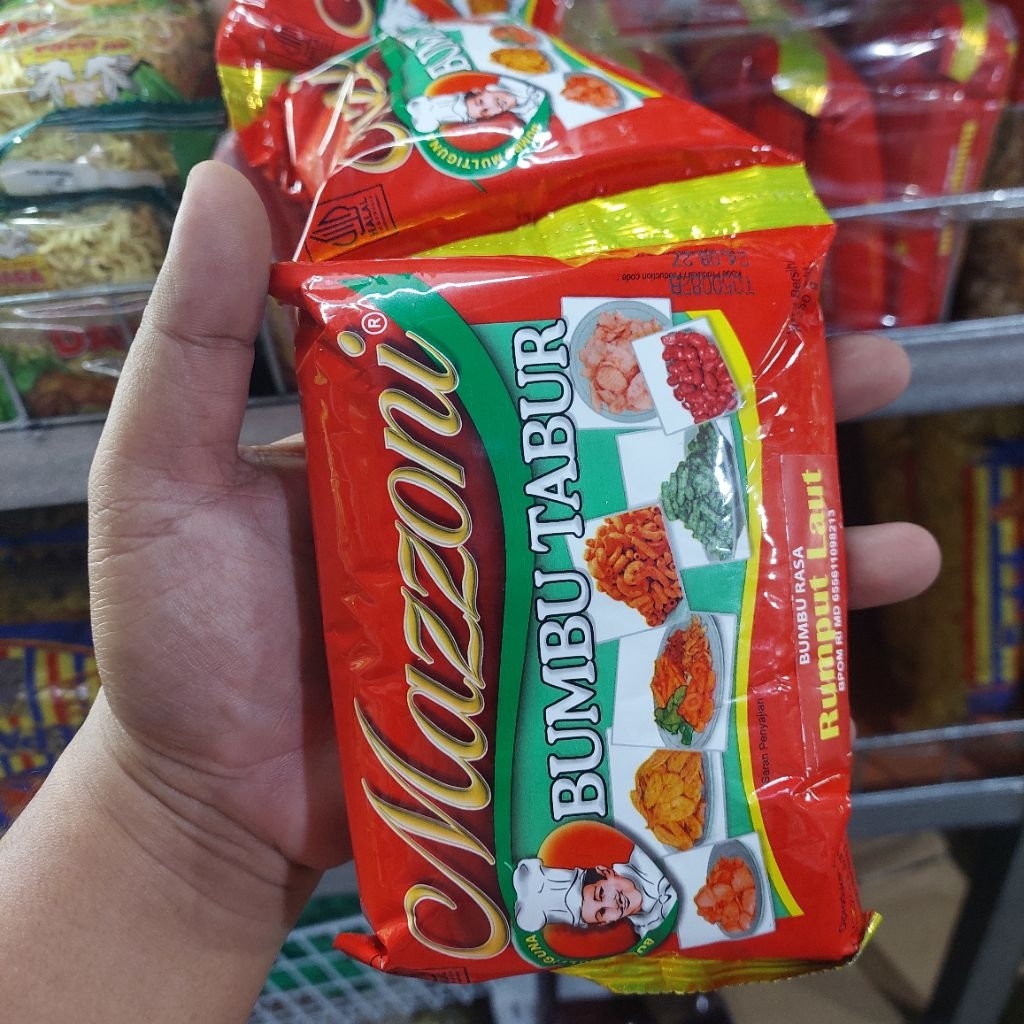 Bumbu tabur mazzoni rumput laut 250g/bumbu mazzoni/bumbu tabur mazzoni 250g