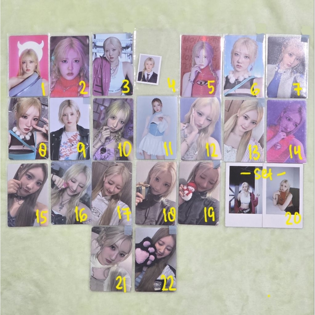PHOTOCARD OFFICIAL BABYMONSTER RAMI
