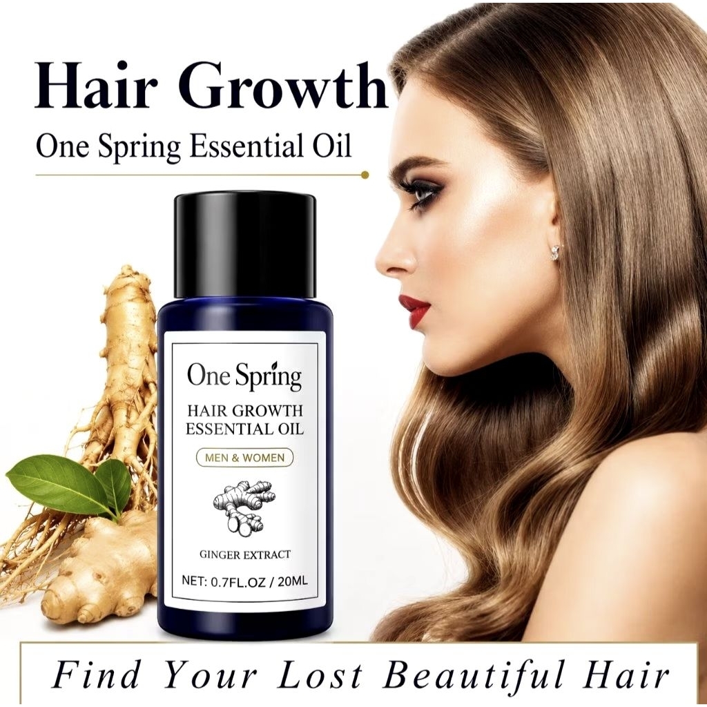 One Spring Breylee Hair Growth Essential Oil - Serum Penumbuh Rambut Dalam 2Hari Menumbuhkan dan Men