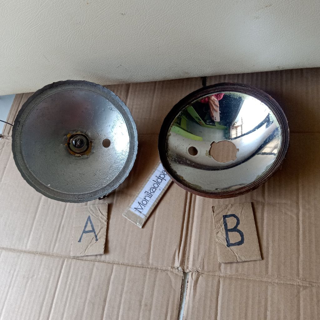 Replektor Lampu Depan Kawasaki Binter Merzy KZ200 Reflektor Head Lamp Binter KZ200 Merzy Original