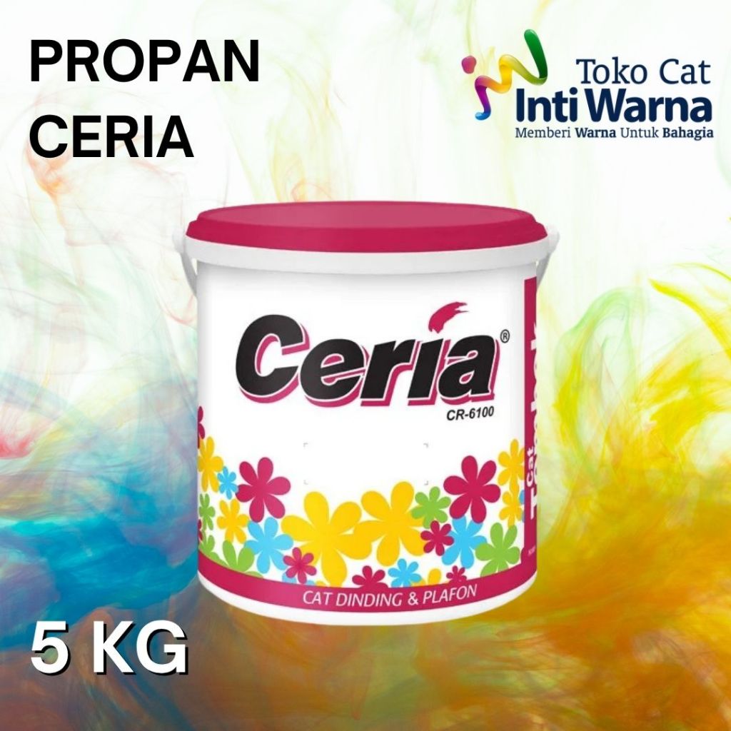 Propan CERIA CR-6000 4 kg Cat Tembok Eksterior Anti Bocor Waterproof Elastis 300% - Cat Dinding Luar