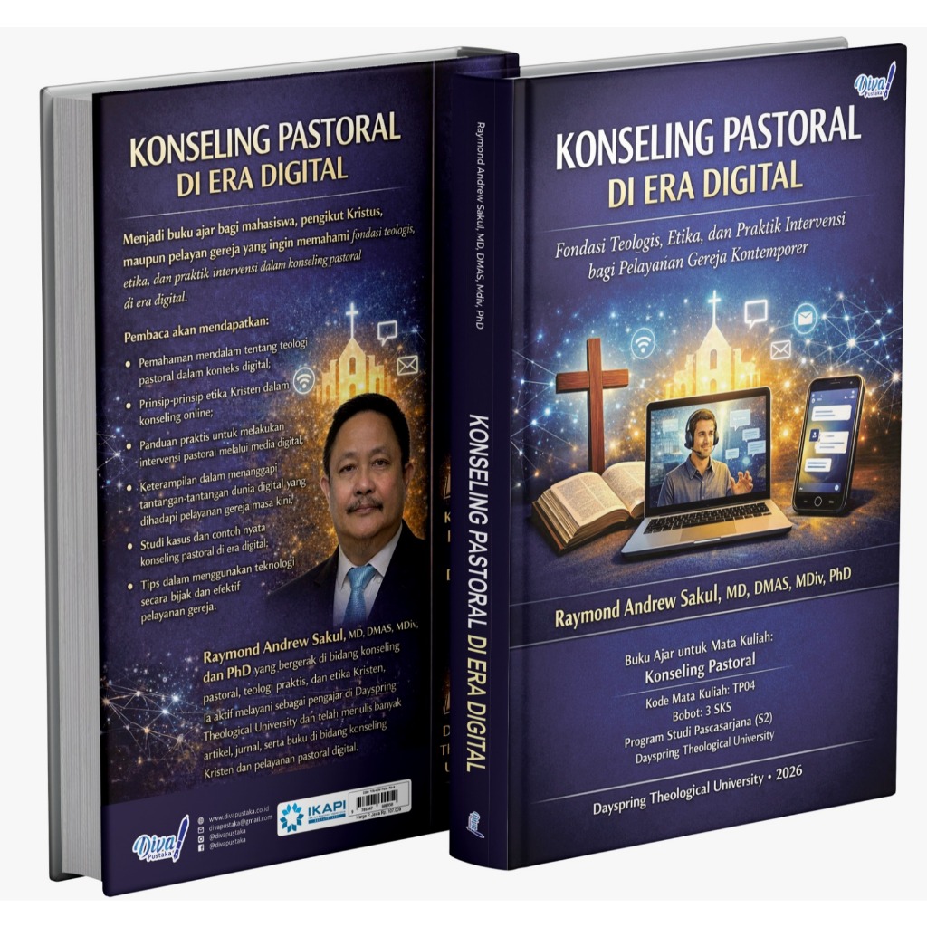 Konseling Pastoral di Era Digital: Fondasi Teologis, Etika, dan Praktik Intervensi bagi Pelayanan Ge