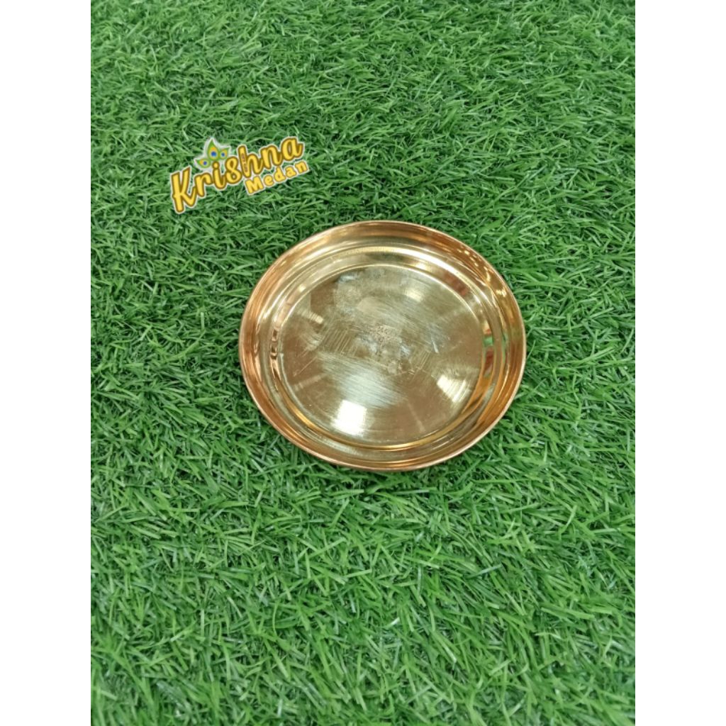 Plate kuningan/ Piring kuningan