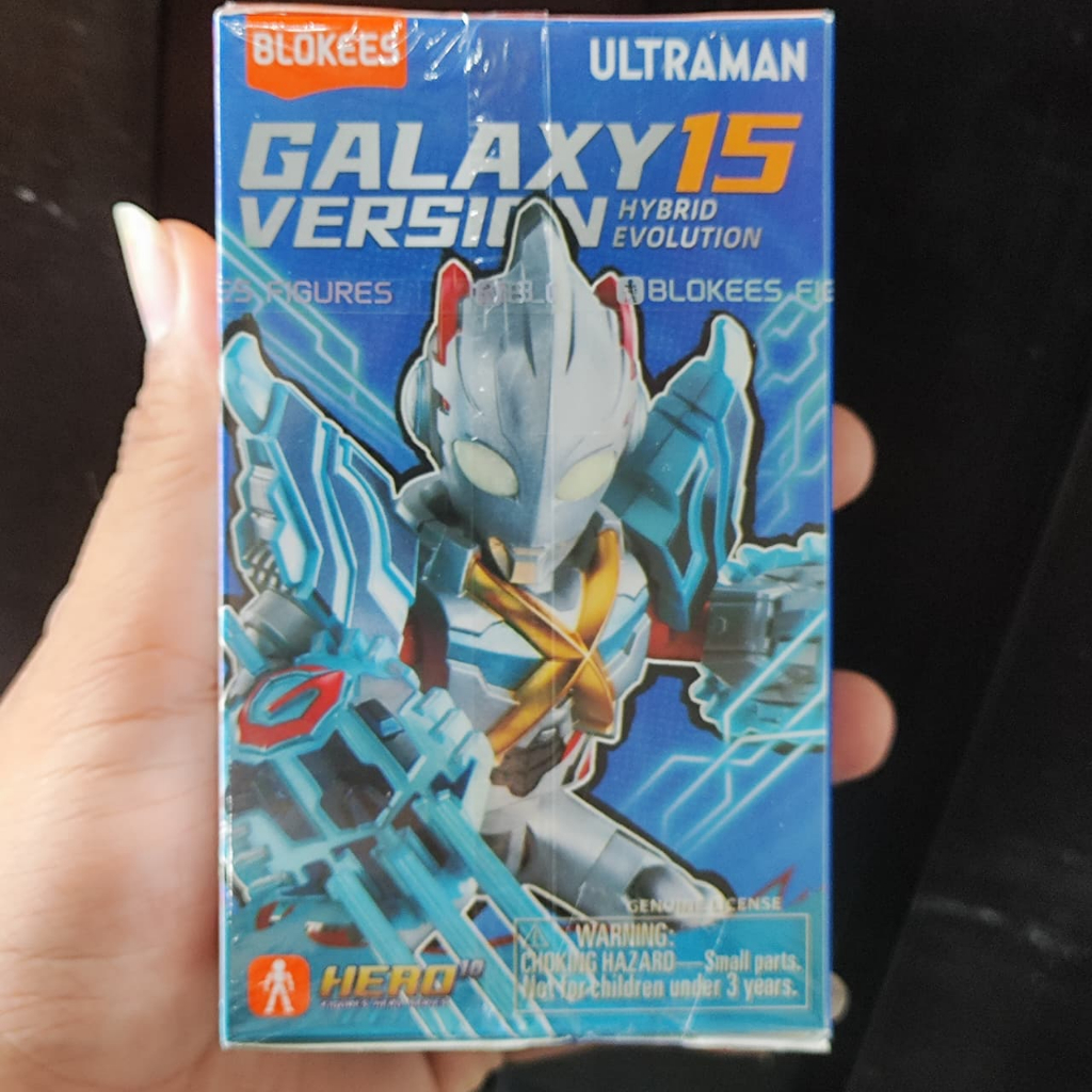 Blokis Selected Exceed X Ultraman Galaxy Version 15 Hybrid Evolution Blukis
