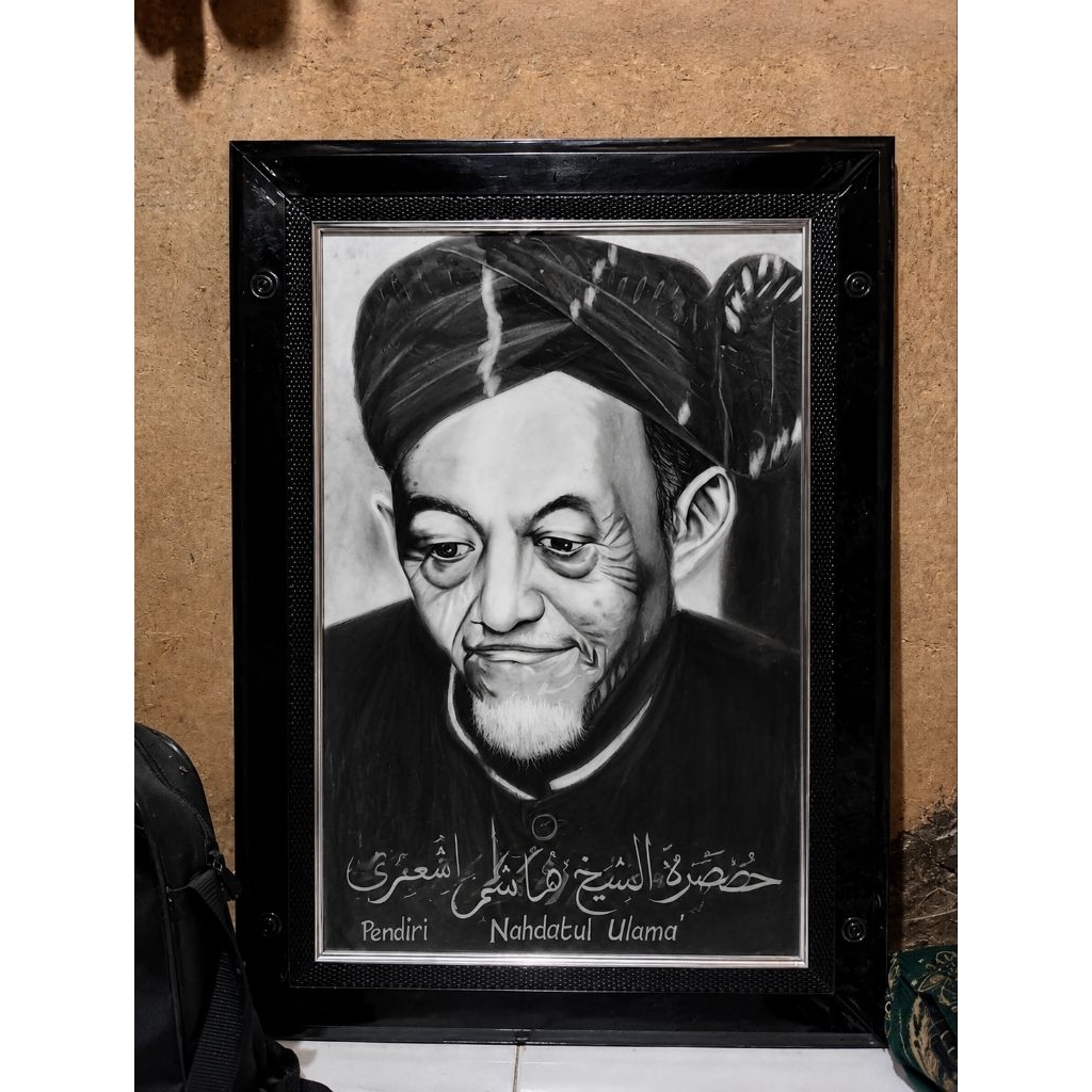 Sketsa Wajah Hitam Putih A4 ,A3 (12R) ,A2 (20R)Realist Custom Free Figura  SK.01