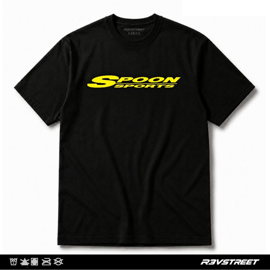 Kaos Spoon sport| Baju Kaos T Shirt Distro Racing Otomotif Mobil Unisex