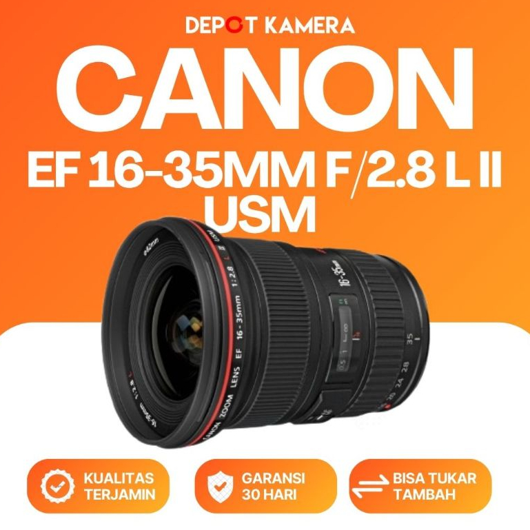 ( DEPOT KAMERA ) SECOND - CANON EF 16-35MM F/2.8 L II USM