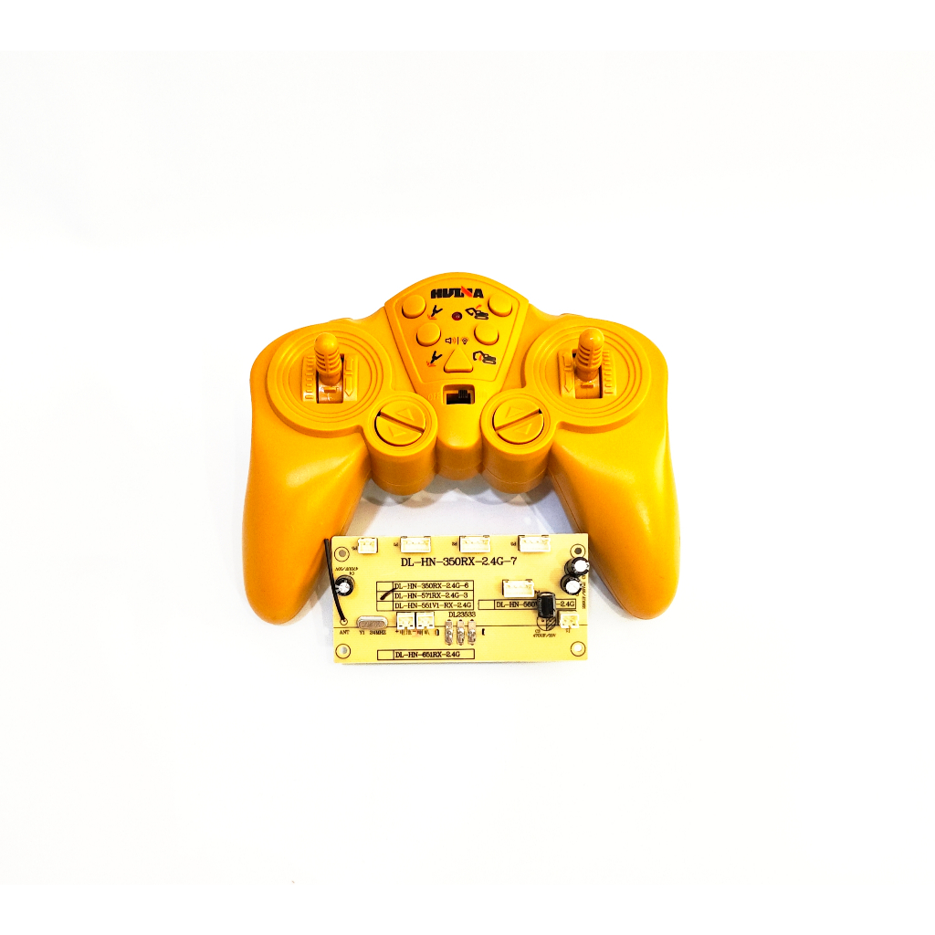 part remot dan receiver board Huina 1535-1 DL-HN-350RX-2.4G-7 part rc excavator Huina 1535
