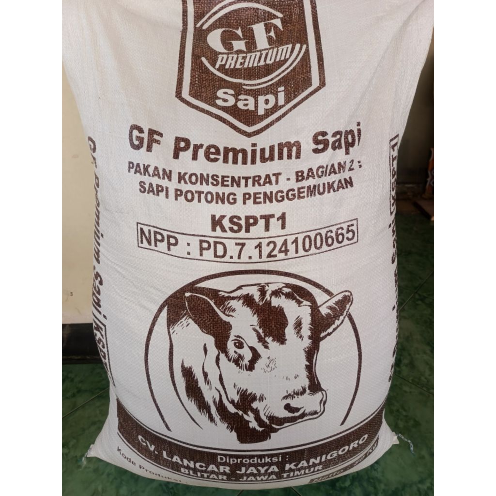 GF Premium Sapi | Konsentrat Sapi Penggemukan | 1kg
