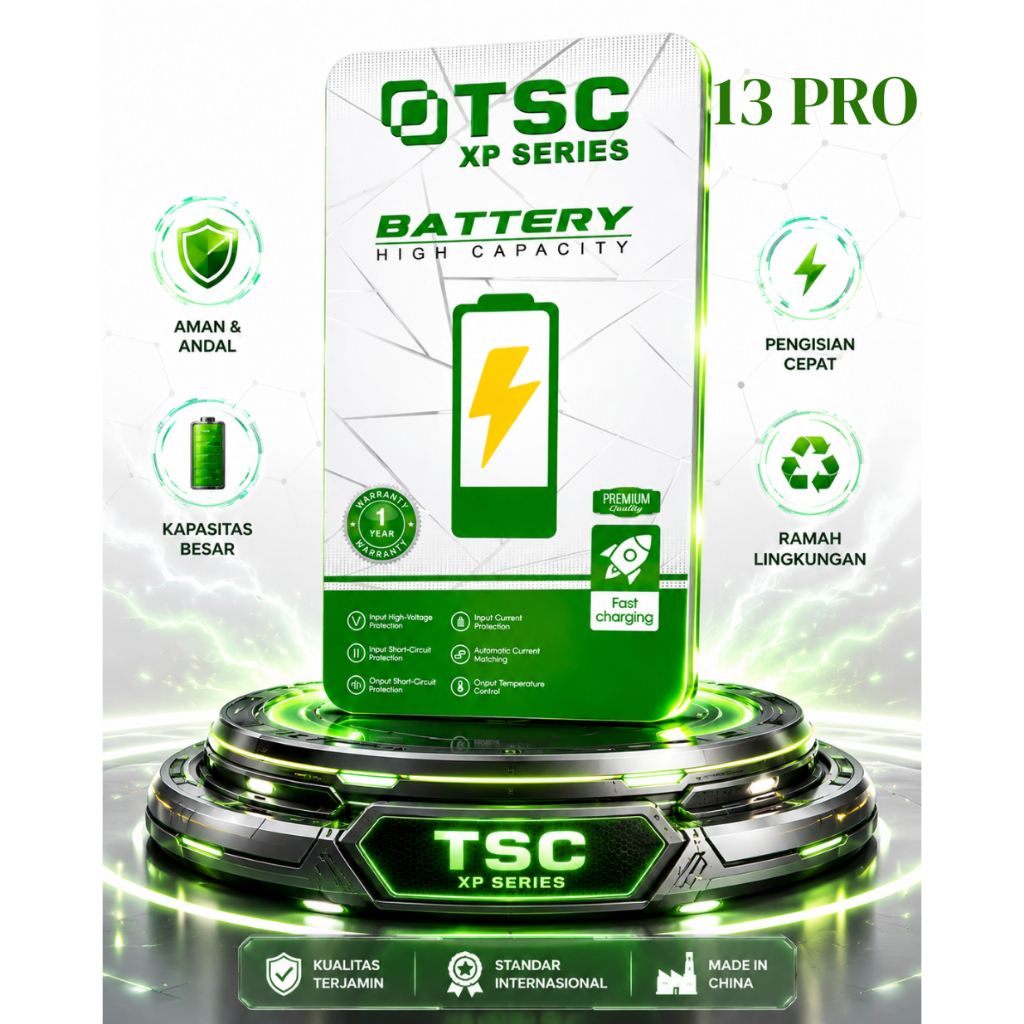 TSC - Batre IPONE 13Pro - Battery, Baterai, Batrei, Batrai