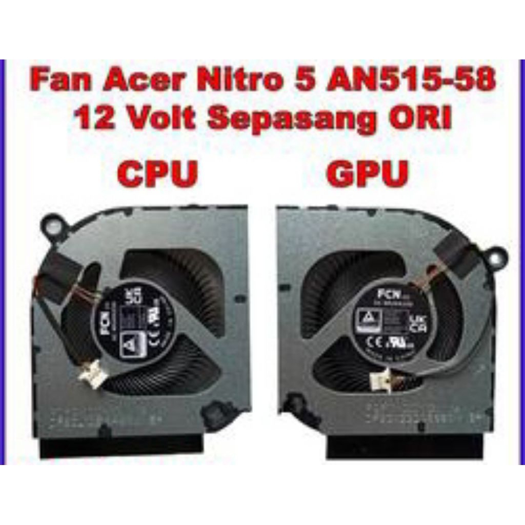 Fan CPU GPU Acer Nitro 5 AN515-58 An515-46 PH317-55 - CPU
