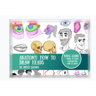 Book Anatomy: How to Draw Heads Mitch Leeuwe