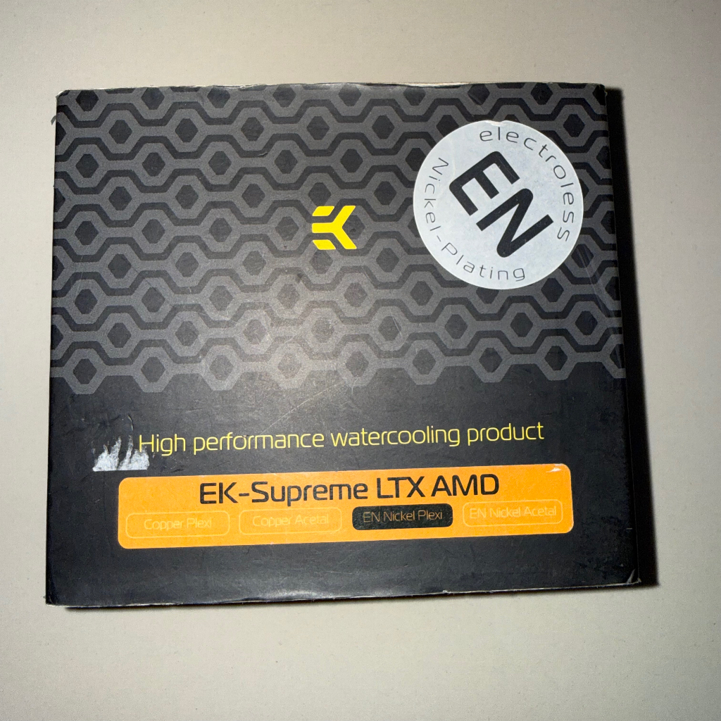 EK-Supreme LTX AMD - EN (Nickel) - Water Block EK-Supreme LTX AMD EN Nickel - Waterblock EK-Supreme 