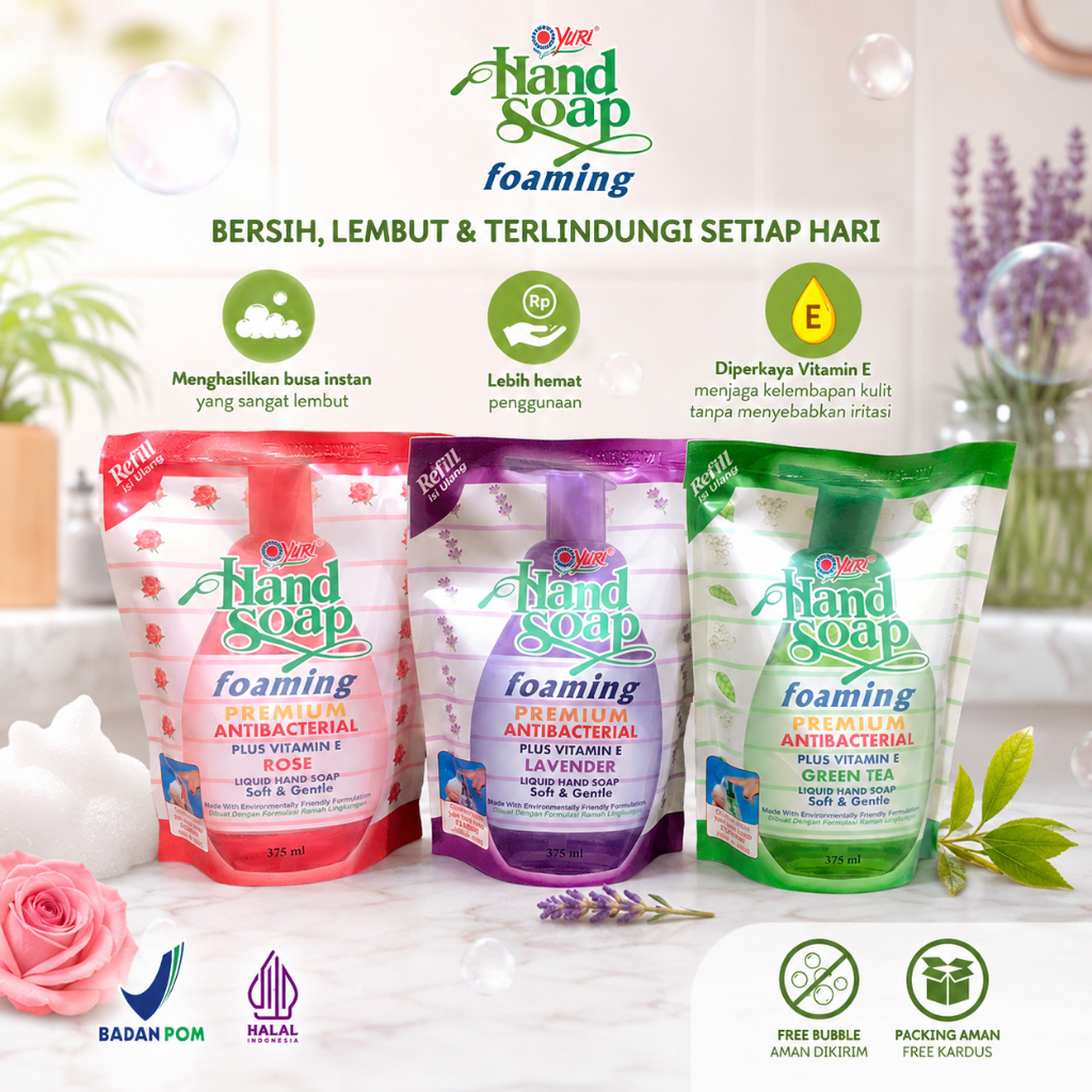 YURI Handsoap Foaming Refill 375 ML