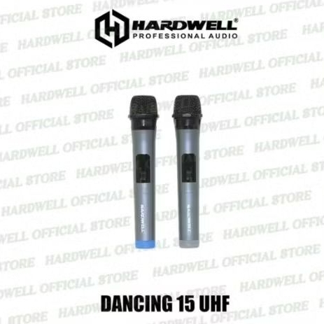 Speaker Aktif Portable Hardwell Dancing 15 UHF Original 15 Inch Usb Bluetooth garansi resmi 1 tahun Hardwell