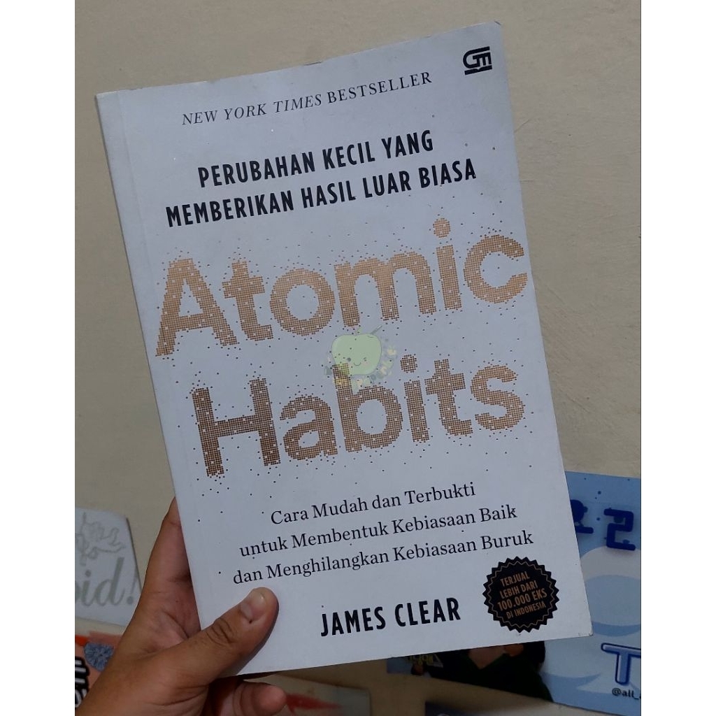 [PRELOVED] Buku Atomic Habits by James Clear Bahasa Indonesia