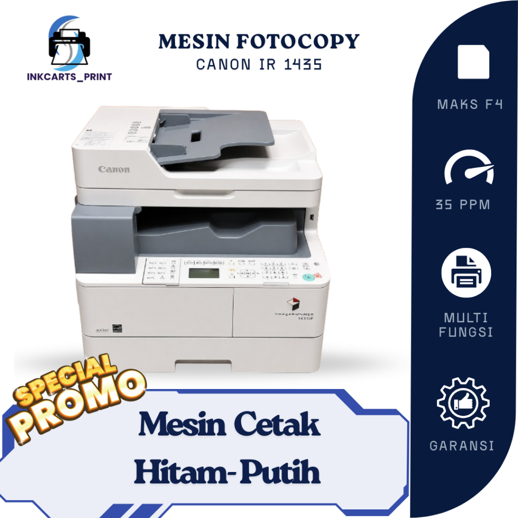 Canon iR 1435 / IRA 400 Mesin Fotocopy Mini rekondisi import